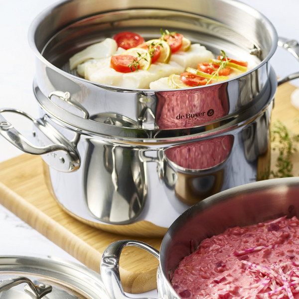 De Buyer Affinity Steamcooker 24cm