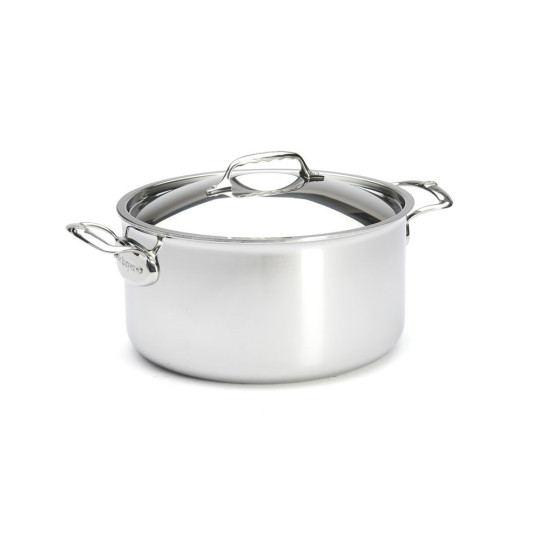 De Buyer Affinity stewpot stainless steel with lid - 4 sizes