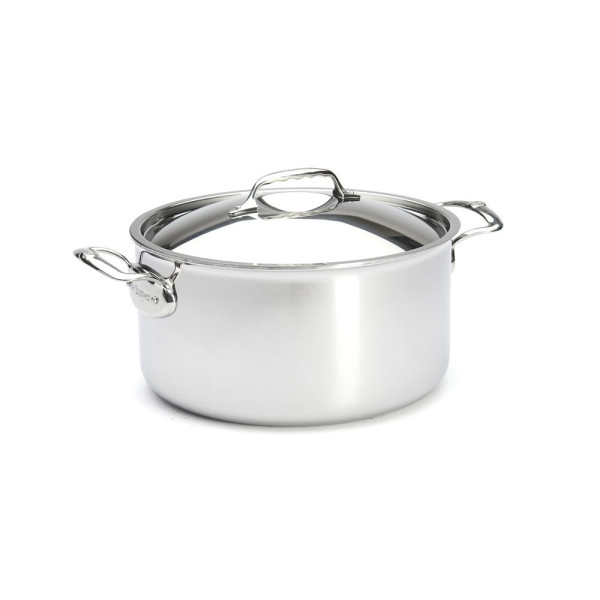De Buyer Affinity stewpot stainless steel with lid - 4 sizes