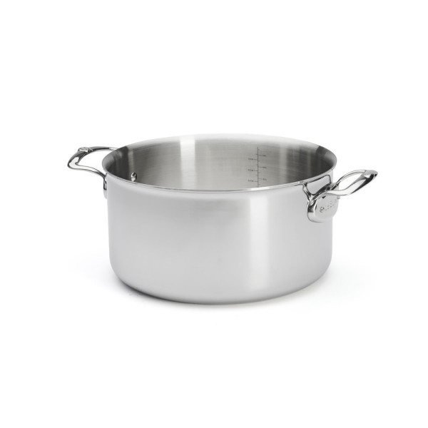 De Buyer Affinity stewpot stainless steel with lid - 4 sizes