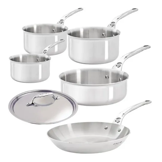 De Buyer Affinity battery cooking set - 6 pieces