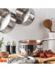 De Buyer Affinity battery cooking set - 6 pieces