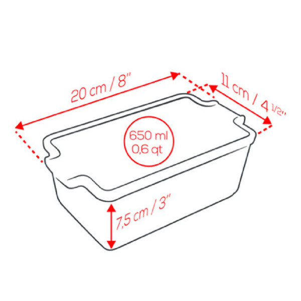 Peugeot ceramic terrine 20cm Appolia - 2 colors