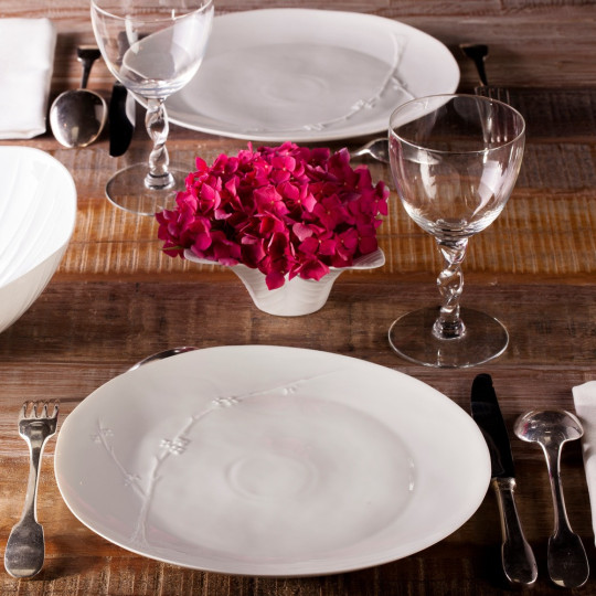 Jacques Pergay 6 Arborescence porcelain plates - 3 sizes