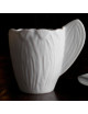 Jacques Pergay 6 Endive porcelain mugs