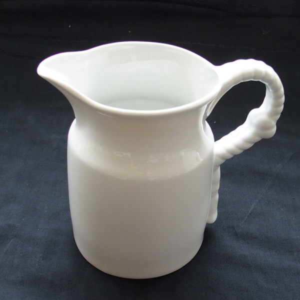 Jacques Pergay Porcelain Passementerie Pitcher