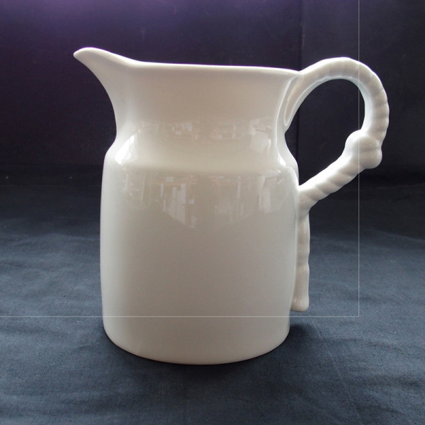 Jacques Pergay Porcelain Passementerie Pitcher