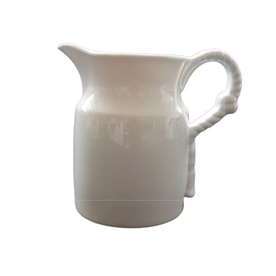 Jacques Pergay Porcelain Passementerie Pitcher