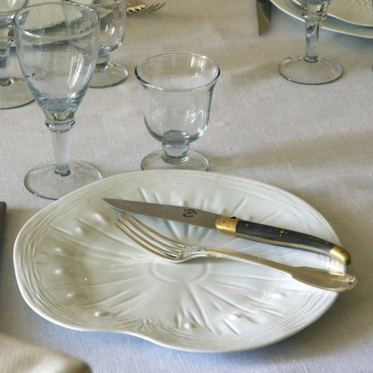 Jacques Pergay 6 porcelain Tomate Tomato dinner plates