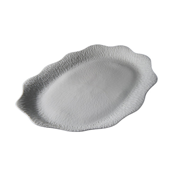 Jacques Pergay Smock porcelain oval dish