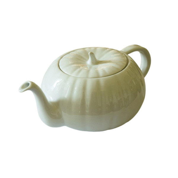 Jacques Pergay Porcelain Pumpkin Teapot