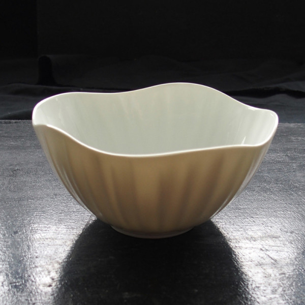 Jacques Pergay 6 Lotus bowls white porcelain