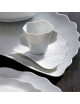 Jacques Pergay 6 Gingko coffee cups and saucers