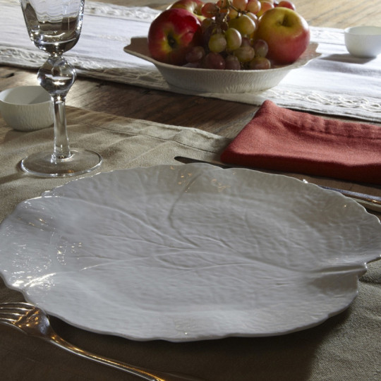 Jacques Pergay 6 porcelain salad plates - 2 sizes