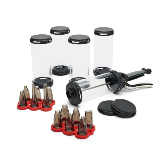 De Buyer le Tube Pro box 4 refills 12 sockets