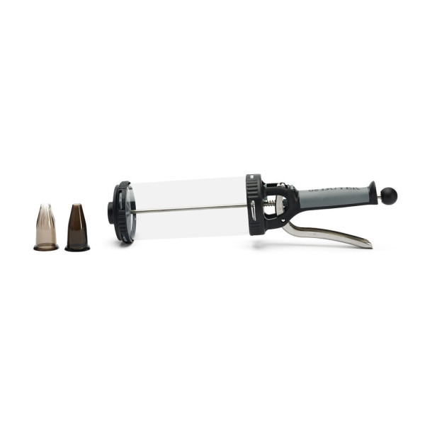 De Buyer Tube Piston Box with sandblasted kit pastry sringe