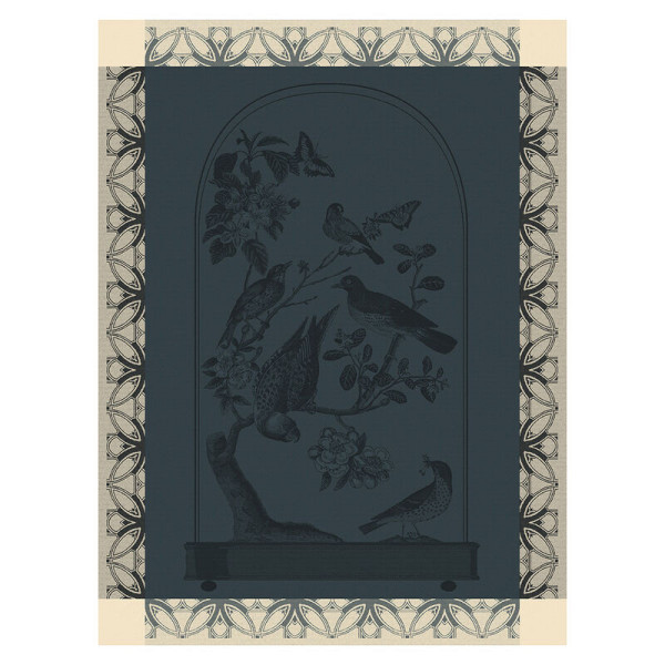 Le Jacquard Français Animal Curiosities Night Tea Towel