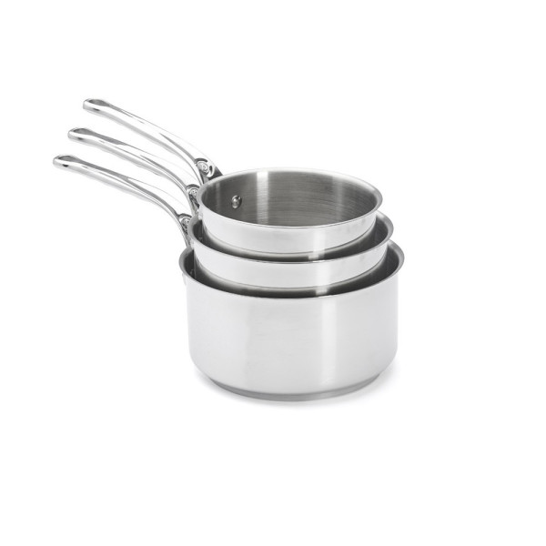 De Buyer Milady battery set 3 Saucepans