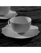 Jacques Pergay 6 Smock cups and saucers - 2 sizes