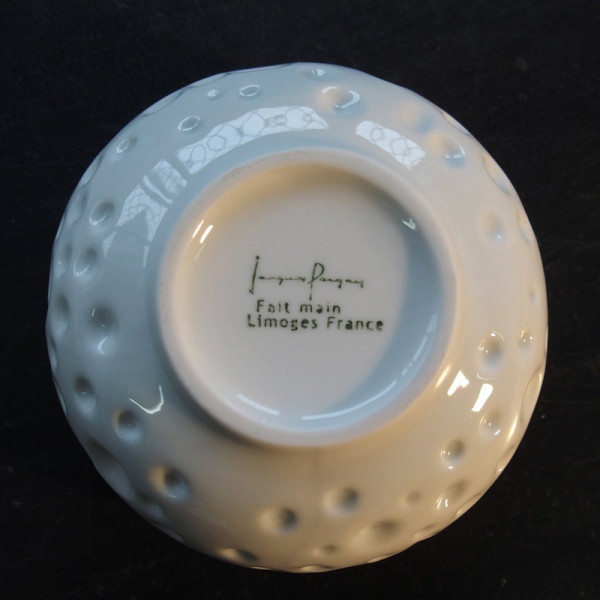 Jacques Pergay Coral porcelain 6 bowls - 3 sizes