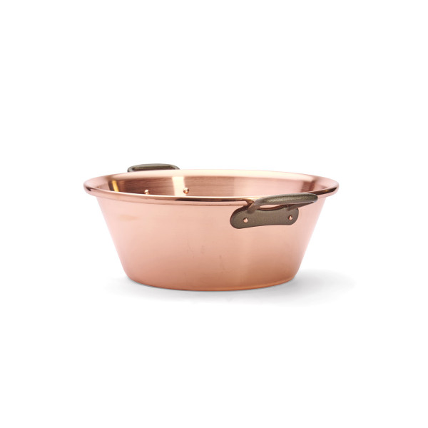 De Buyer jam basin in solid copper