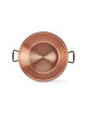 De Buyer jam basin in solid copper