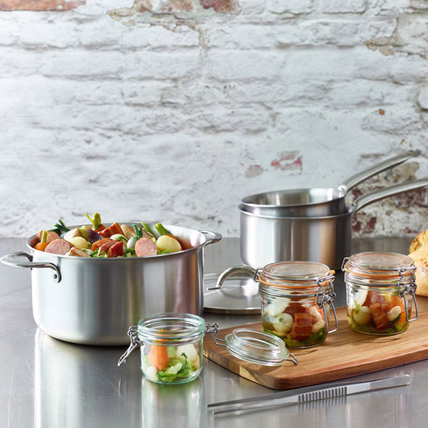 De Buyer Alchimy glass lid stewpot - 4 sizes