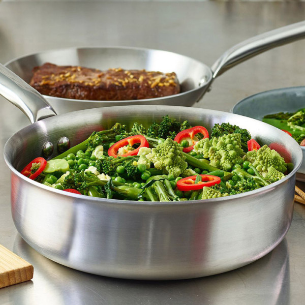 De Buyer Alchimy straight sauté pan - 2 diameters