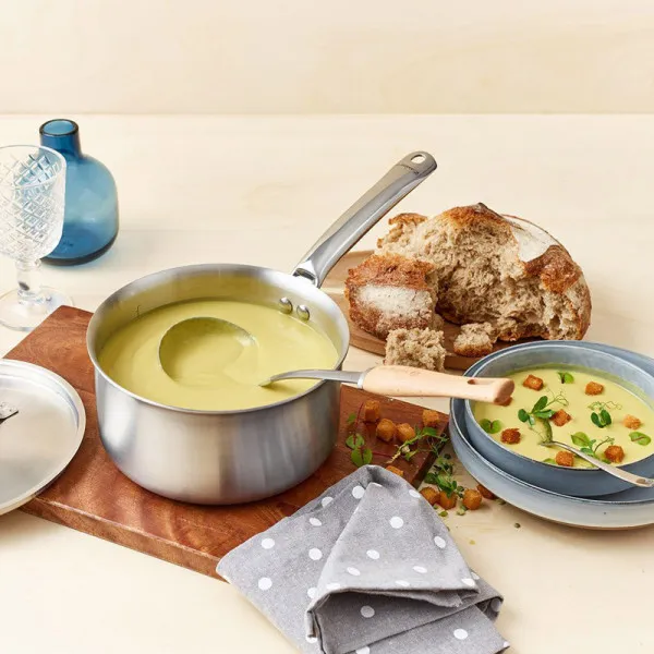DE BUYER Alchimy 3-Piece Saucepan Set