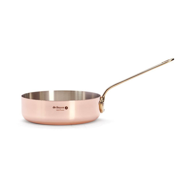 De Buyer Inocuivre copper-stainless steel sauté pan - 3 sizes