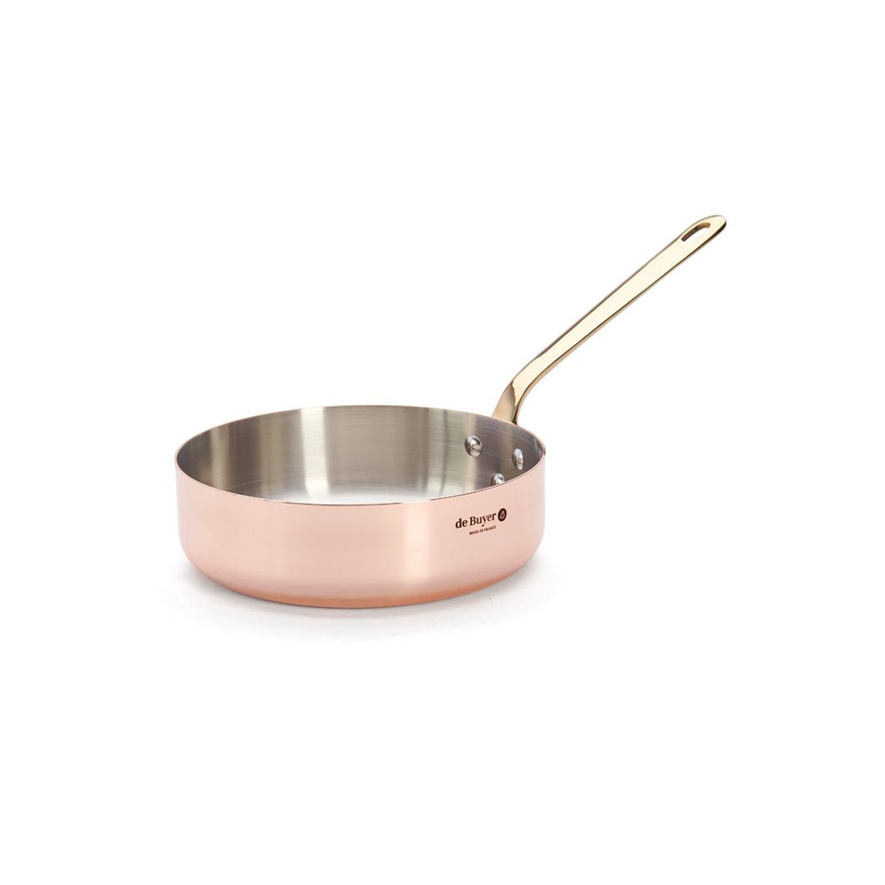 De Buyer Inocuivre frying pan stainless steel copper - 3 sizes