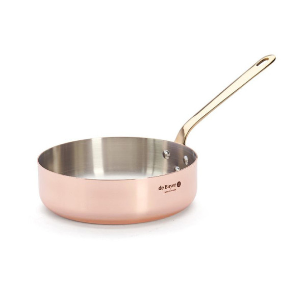 De Buyer Inocuivre copper-stainless steel sauté pan - 3 sizes