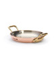 De Buyer Inocuivre round oven dish copper-stainless steel brass - 4 sizes