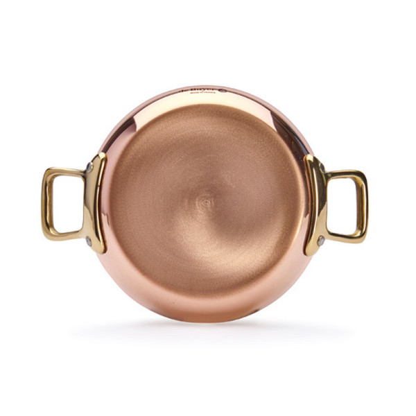 De Buyer Inocuivre round oven dish copper-stainless steel brass - 4 sizes