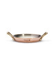De Buyer Inocuivre round oven dish copper-stainless steel brass - 4 sizes