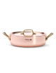 De Buyer Inocuivre copper-stainless steel brass sauté pan - 3 sizes