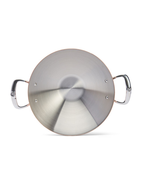 De Buyer Prima Matera Wok copper stainless steel 32cm