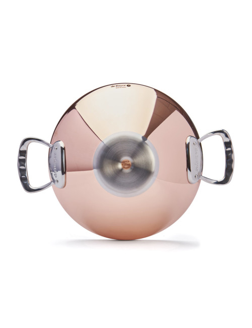 De Buyer Prima Matera Wok copper stainless steel 32cm