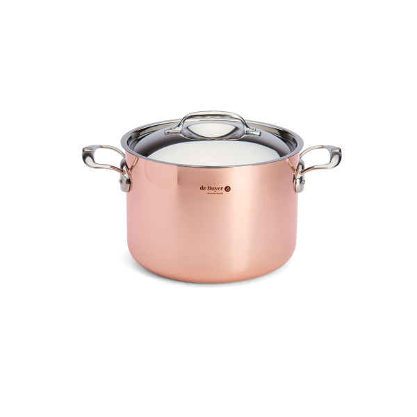 De Buyer Prima Matera copper braising pan 24cm