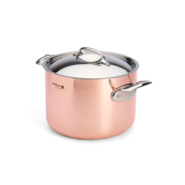 De Buyer Prima Matera copper braising pan 24cm