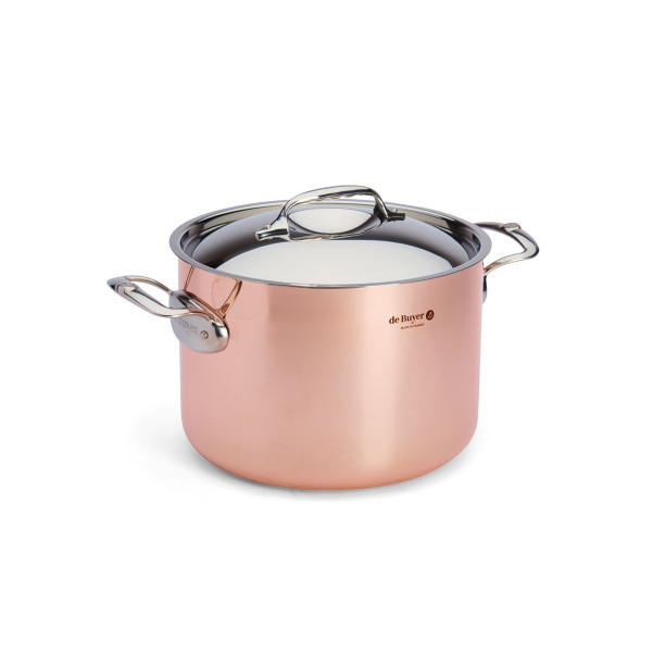 De Buyer Prima Matera copper braising pan 24cm
