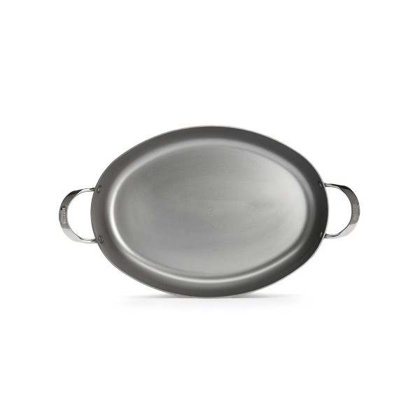 De Buyer Minéral B oval roasting pan dish 36cm