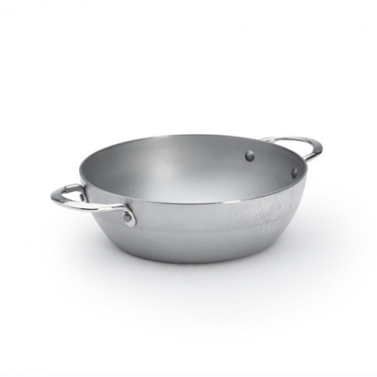 De Buyer Minéral B Peasant pan with handles - 3 sizes