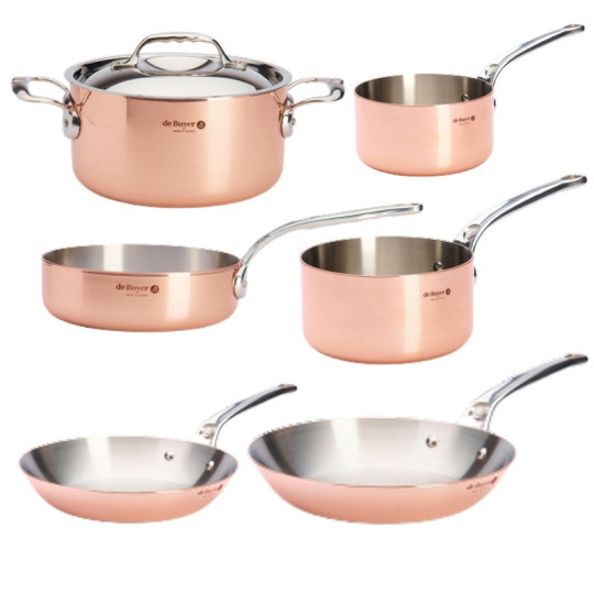 De Buyer Inocuivre 7-piece cooking set