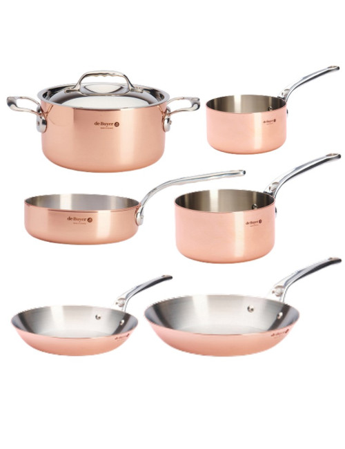 De Buyer Inocuivre 7-piece cooking set