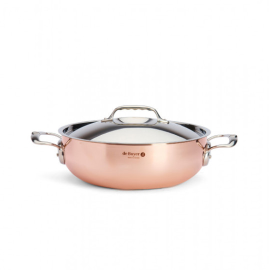 De Buyer Prima Matera curved sauté pan 28cm