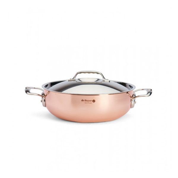 De Buyer Prima Matera curved sauté pan 28cm