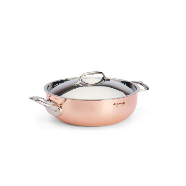 De Buyer Prima Matera curved sauté pan 28cm