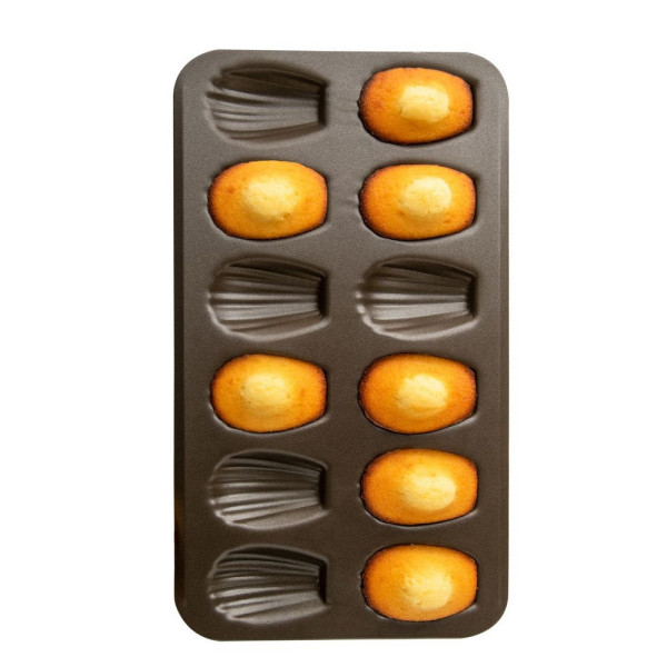 Gobel non-stick baking tray for 12 madeleines