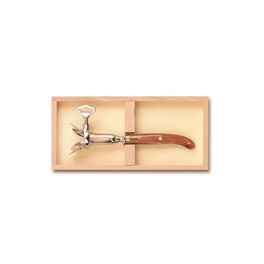 Claude Dozorme Exotic wood leg iron